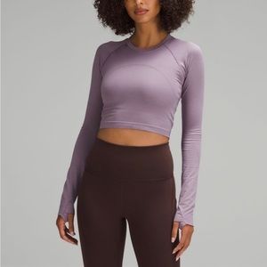 Lululemon cropped swiftly tech